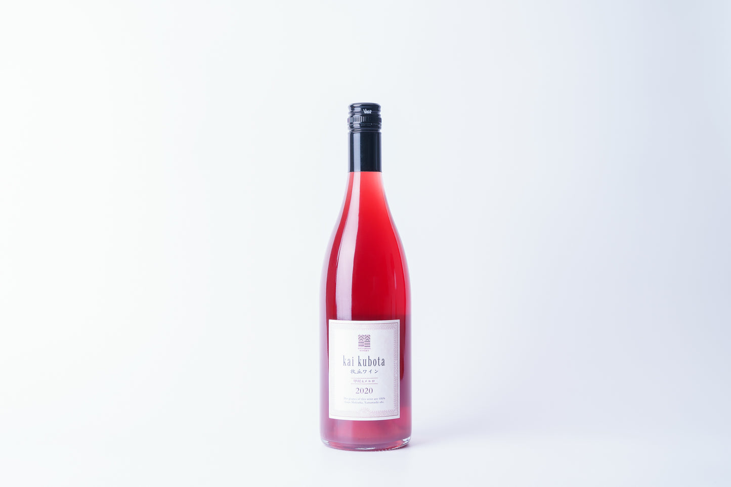 kai kubota メルロ 2023 赤いスパークリング ワイン 750ml SDGs エシカル フルーティー 葡萄酒 山梨県牧丘町 国産