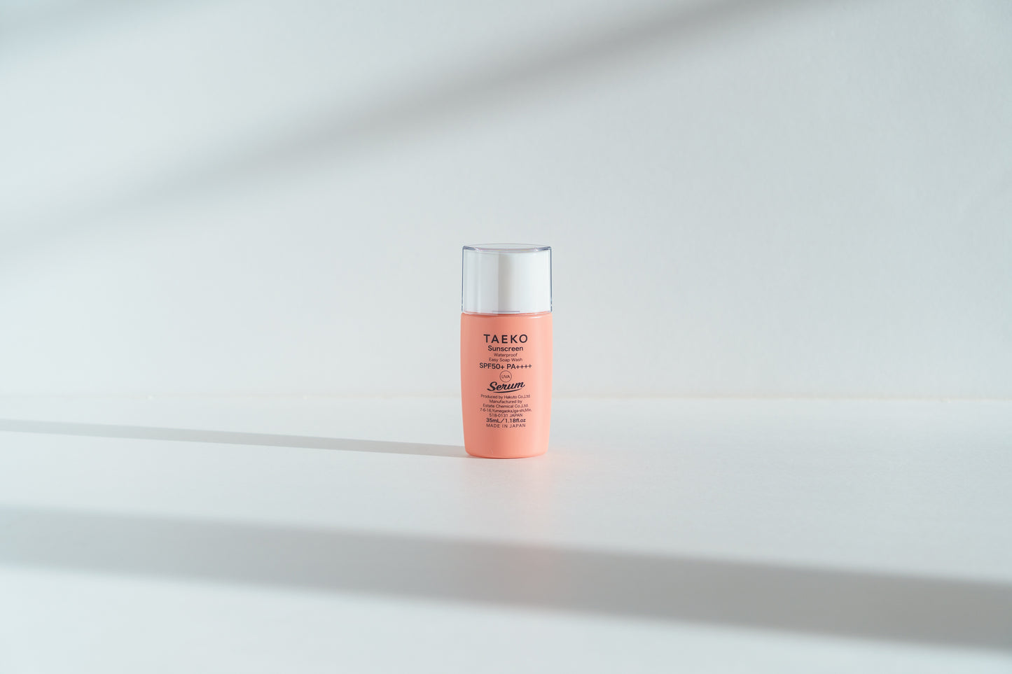 TAEKO タエコ サンスクリーン 日焼け止め 美容液 石けんで落とせる 無添加 日本製 SPF50+ PA++++