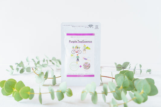 パープルティーエッセンスEC サプリメント ケニア産 紫茶使用 栄養機能食品 ビタミンC ビタミンE ポリフェノール